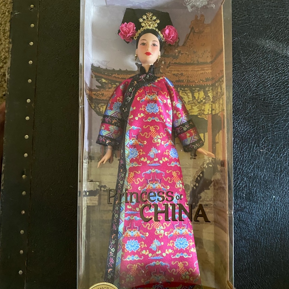 Barbie Princess of China Doll in Pink and Black